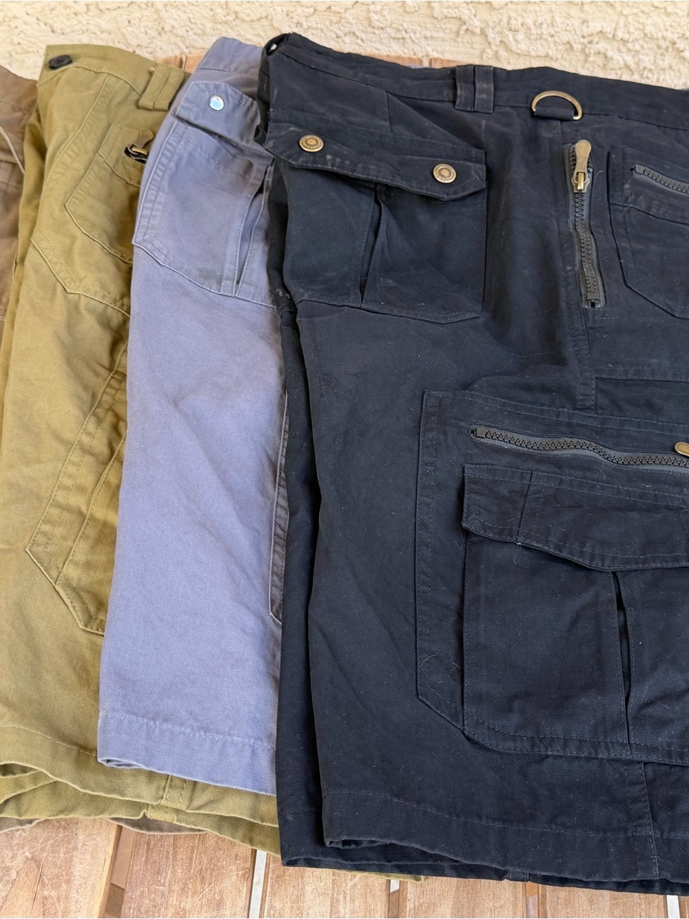 4 pairs of brand new tactical cargo shorts